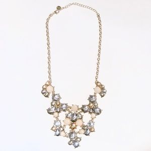 Pastel Jewel Statement Necklace